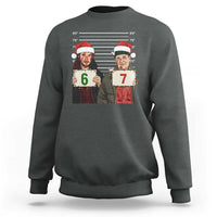 Funny 67 Christmas Movie Sweatshirt Six Seven Wet Bandits Home Xmas Alone - Wonder Print Shop