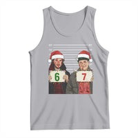 Funny 67 Christmas Movie Tank Top Six Seven Wet Bandits Home Xmas Alone - Wonder Print Shop