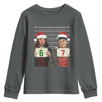 Funny 67 Christmas Movie Youth Sweatshirt Six Seven Wet Bandits Home Xmas Alone - Wonder Print Shop