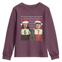 Funny 67 Christmas Movie Youth Sweatshirt Six Seven Wet Bandits Home Xmas Alone - Wonder Print Shop