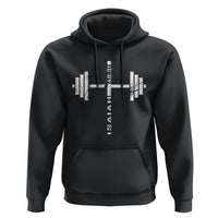 Christian Bible Gym Hoodie Jesus Weightlifter Workout Faith Isaiah 40 31 - Wonder Print Shop