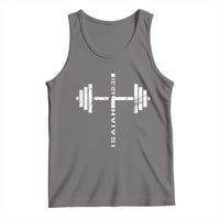 Christian Bible Gym Tank Top Jesus Weightlifter Workout Faith Isaiah 40 31 - Wonder Print Shop