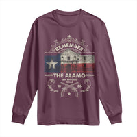 Texas Remember The Alamo San Antonio Pride Long Sleeve Shirt Texas History