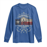 Texas Remember The Alamo San Antonio Pride Long Sleeve Shirt Texas History