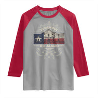 Texas Remember The Alamo San Antonio Pride Raglan Shirt Texas History