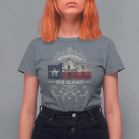 Texas Remember The Alamo San Antonio Pride T Shirt For Women Texas History