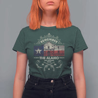 Texas Remember The Alamo San Antonio Pride T Shirt For Women Texas History