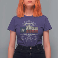 Texas Remember The Alamo San Antonio Pride T Shirt For Women Texas History