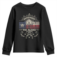 Texas Remember The Alamo San Antonio Pride Youth Sweatshirt Texas History