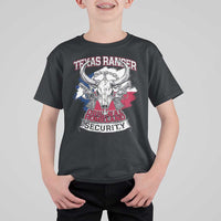 Texas Ranger Original Homeland Security T Shirt For Kid History Of Texas