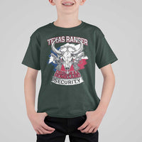 Texas Ranger Original Homeland Security T Shirt For Kid History Of Texas