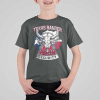 Texas Ranger Original Homeland Security T Shirt For Kid History Of Texas