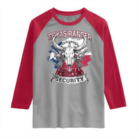 Texas Ranger Original Homeland Security Raglan Shirt History Of Texas