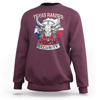 Texas Ranger Original Homeland Security Sweatshirt History Of Texas