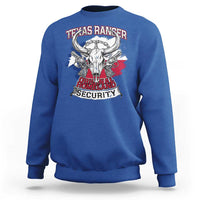 Texas Ranger Original Homeland Security Sweatshirt History Of Texas