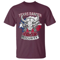 Texas Ranger Original Homeland Security T Shirt History Of Texas