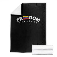 Freedom For Venezuela Throw Blanket Venezuelan Flag Eight Stars Bandera - Wonder Print Shop