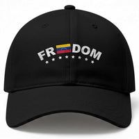 Freedom For Venezuela Baseball Cap Venezuelan Flag Eight Stars Bandera