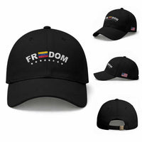 Freedom For Venezuela Baseball Cap Venezuelan Flag Eight Stars Bandera