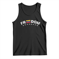 Freedom For Venezuela Tank Top Venezuelan Flag Eight Stars Bandera - Wonder Print Shop