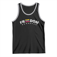 Freedom For Venezuela Tank Top Venezuelan Flag Eight Stars Bandera - Wonder Print Shop