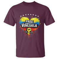 Free Venezuela T Shirt Freedom Venezuelan Flag Hand Fist Graphic - Wonder Print Shop