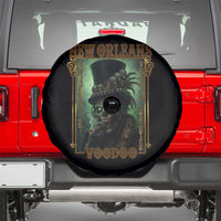 New Orleans Voodoo Spare Tire Cover Bourbon Street French Quarter Creepy Occult Lover