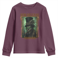 New Orleans Voodoo Youth Sweatshirt Bourbon Street French Quarter Creepy Occult Lover