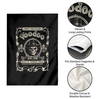 New Orleans Voodoo Garden Flag Tales Of Voodoo Magic Skull Spooky Hoodoo Rootworker