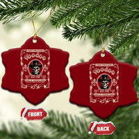 New Orleans Voodoo Ceramic Ornament Tales Of Voodoo Magic Skull Spooky Hoodoo Rootworker