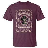 New Orleans Voodoo T Shirt Tales Of Voodoo Magic Skull Spooky Hoodoo Rootworker