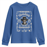 New Orleans Voodoo Youth Sweatshirt Tales Of Voodoo Magic Skull Spooky Hoodoo Rootworker
