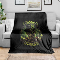 Louisiana Voodoo Skull Throw Blanket Party In The Spirit New Orleans Creepy Occult Lover