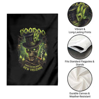Louisiana Voodoo Skull Garden Flag Party In The Spirit New Orleans Creepy Occult Lover