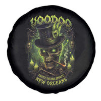 Louisiana Voodoo Skull Spare Tire Cover Party In The Spirit New Orleans Creepy Occult Lover