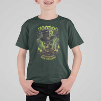 Louisiana Voodoo Skull T Shirt For Kid Party In The Spirit New Orleans Creepy Occult Lover