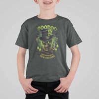 Louisiana Voodoo Skull T Shirt For Kid Party In The Spirit New Orleans Creepy Occult Lover