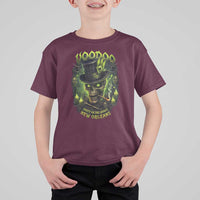 Louisiana Voodoo Skull T Shirt For Kid Party In The Spirit New Orleans Creepy Occult Lover