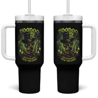 Louisiana Voodoo Skull Tumbler With Handle Party In The Spirit New Orleans Creepy Occult Lover