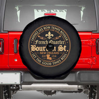 Bourbon Street French Quarter New Orleans Vintage Spare Tire Cover