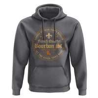 Bourbon Street French Quarter New Orleans Vintage Hoodie