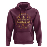 Bourbon Street French Quarter New Orleans Vintage Hoodie