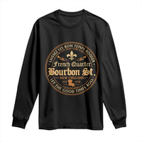 Bourbon Street French Quarter New Orleans Vintage Long Sleeve Shirt