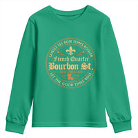 Bourbon Street French Quarter New Orleans Vintage Youth Sweatshirt