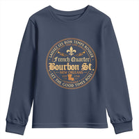 Bourbon Street French Quarter New Orleans Vintage Youth Sweatshirt