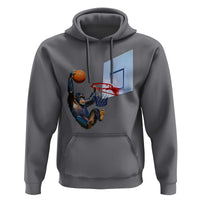 Funny Chimpanzee Basketball Monkey Hoodie