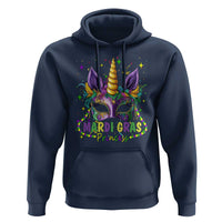 Funny Mardi Gras Princess Hoodie Unicorn Mask Party