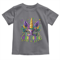 Funny Mardi Gras Princess Toddler T Shirt Unicorn Mask Party