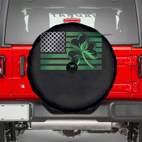 Funny Irish Americans Spare Tire Cover Shamrock Celtic Knot American Flag St Patrick's Day