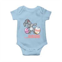 Funny Bruh Dab Rabbit Eggs Easter Day Baby Onesie